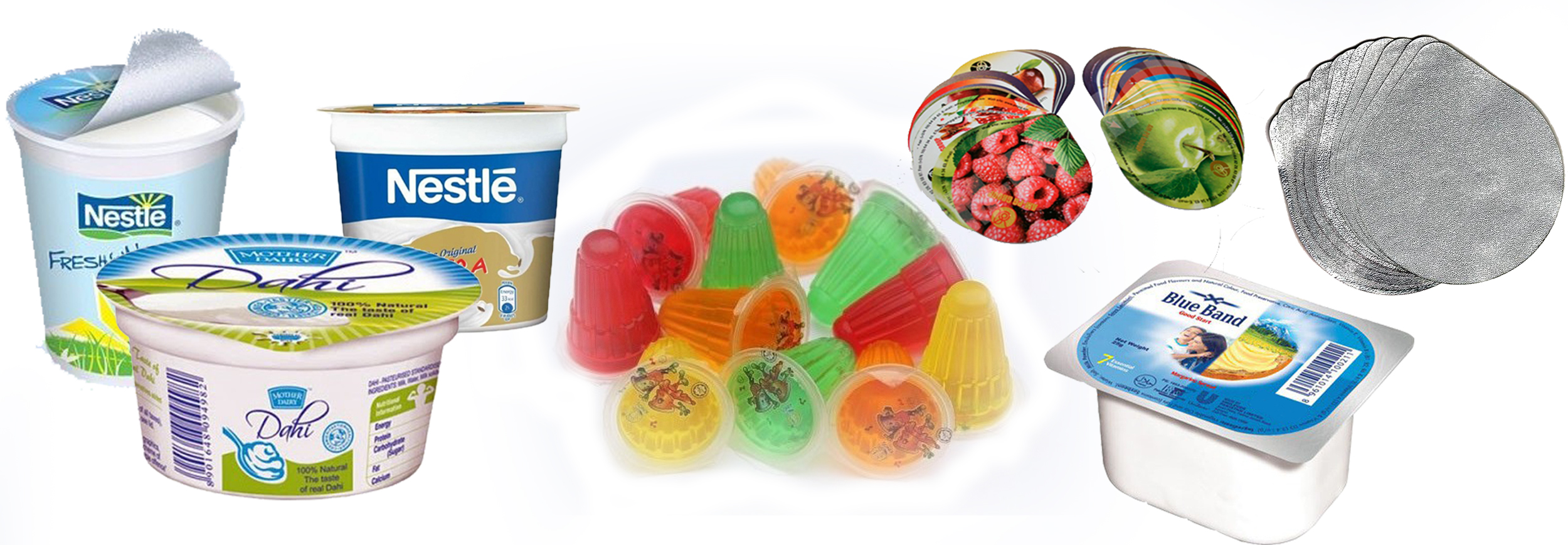 Top opercules.jpg Emballage flexible, opercule pot de yaghourt