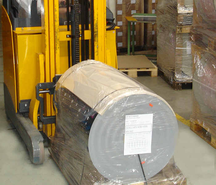 emballage flexible laitier,banderole non imprimée